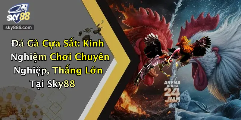 Đá Gà Cựa Sắt: Kinh Nghiệm Chơi Chuyên Nghiệp, Thắng Lớn Tại Sky88