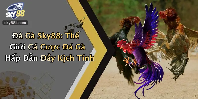 Đá Gà Sky88: Thế Giới Cá Cược Đá Gà Hấp Dẫn Đầy Kịch Tính