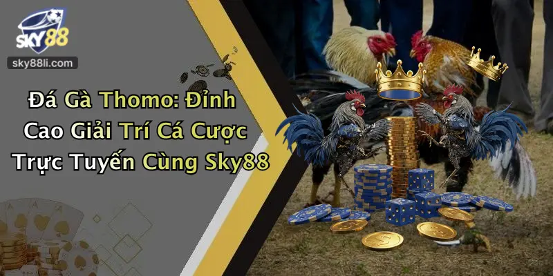 Đá Gà Thomo: Đỉnh Cao Giải Trí Cá Cược Trực Tuyến Cùng Sky88