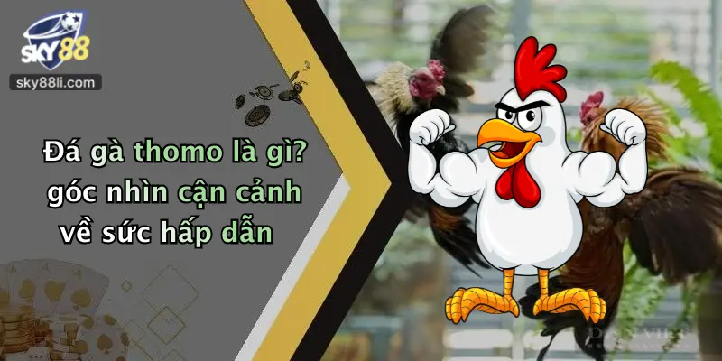 Đá gà thomo là gì? góc nhìn cận cảnh về sức hấp dẫn