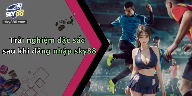 Đăng Nhập Sky88 3 Trải nghiệm đặc sắc sau khi đăng nhập sky88