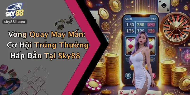 Vòng Quay May Mắn: Cơ Hội Trúng Thưởng Hấp Dẫn Tại Sky88